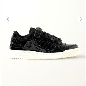 ADIDAS Originals Forum faux patent-leather sneakers
